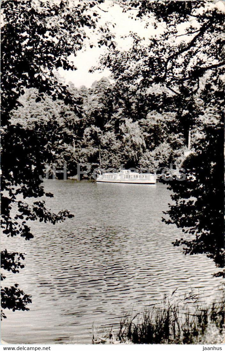 Jezior Mazurskich - Masurian lake - boat - 1977 - Poland - used - JH Postcards