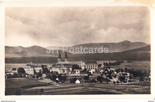 Grussau i Schl - Gesamtansicht - old postcard - 1934 - Poland - unused - JH Postcards