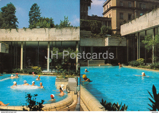 Baden - Ein Offenes Thermal Schwimmbad bei Zurich - pool - 1986 - Switzerland - used - JH Postcards