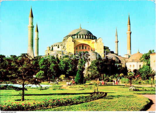 Istanbul - Santa Sophia Museum - Ilo - Turkey - unused - JH Postcards