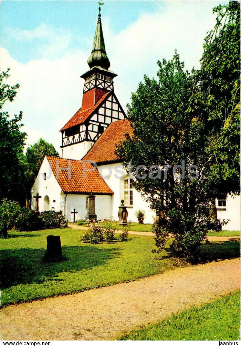 Bornholm - Nexo Kirke - church - 149 - Denmark - used - JH Postcards