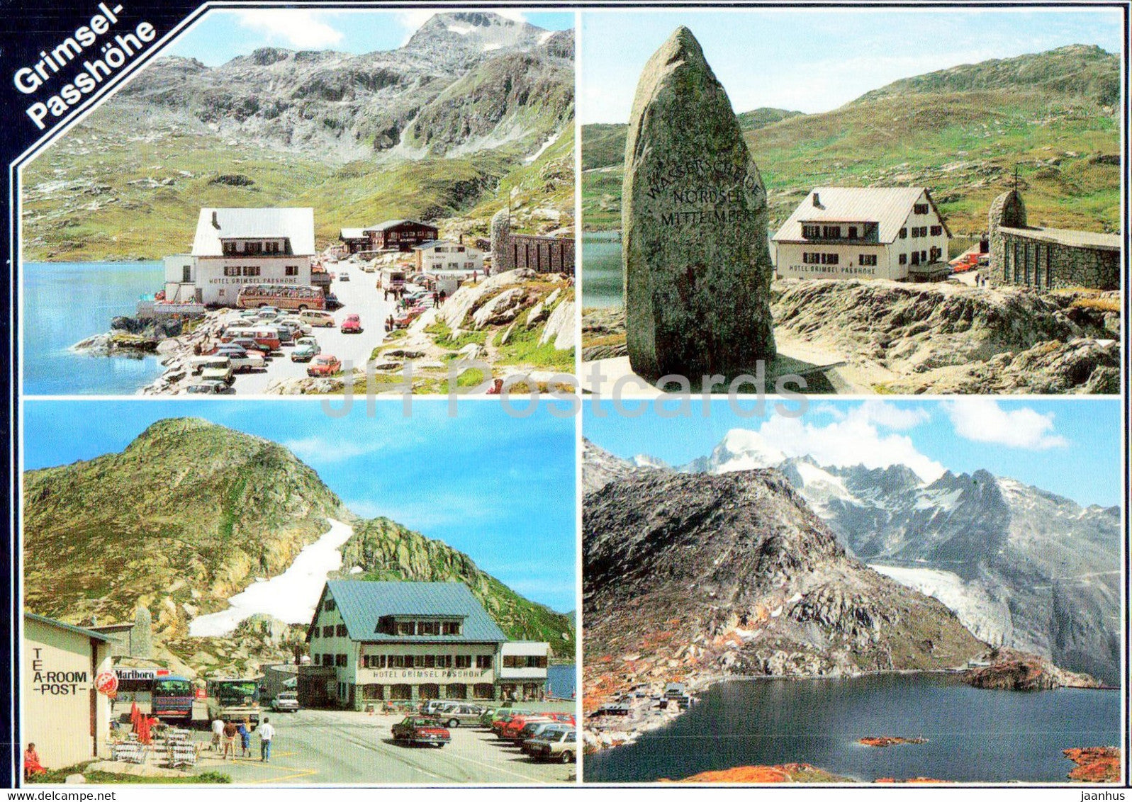 Hotel Grimsel Passhohe - hotel - Switzerland - unused - JH Postcards