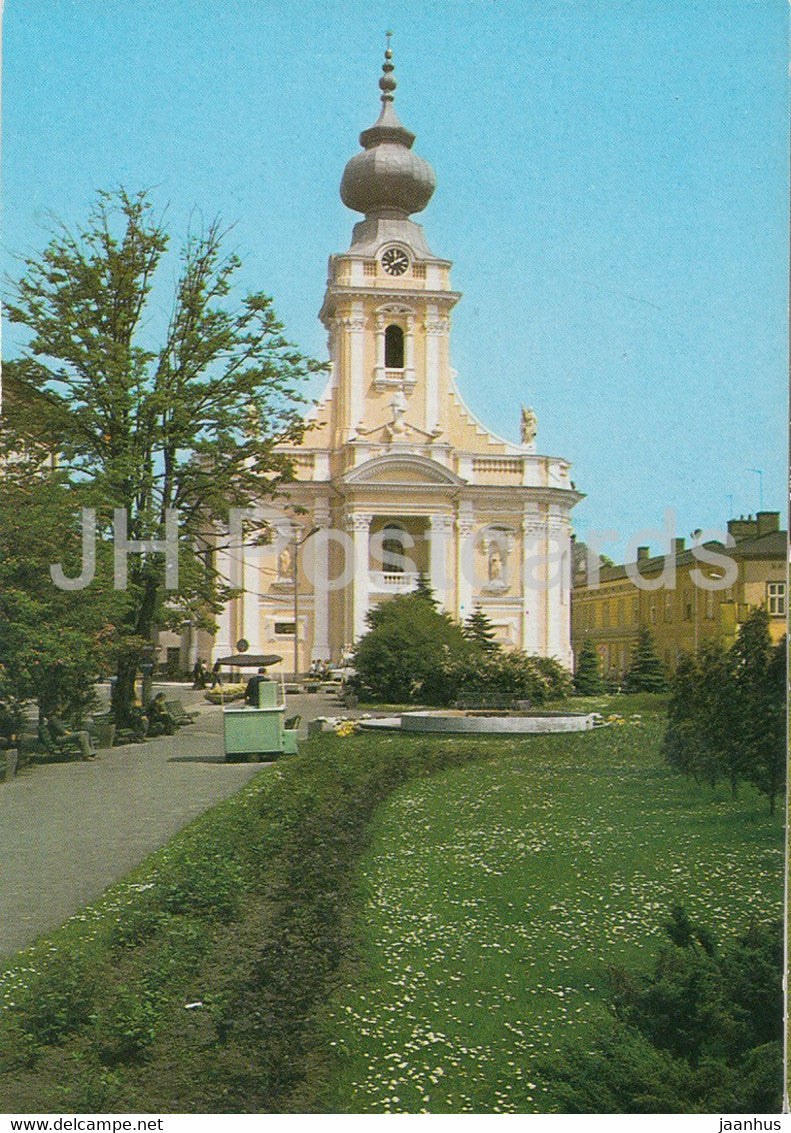 Wadowice - church - Poland - unused - JH Postcards