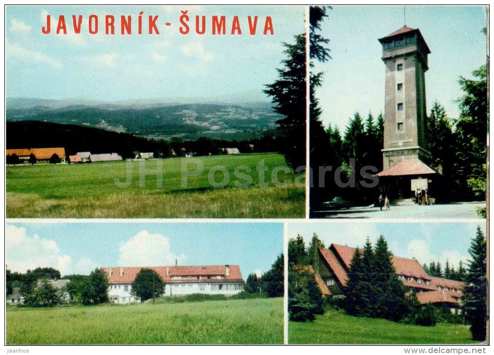 Javornik - Šumava - Prachatice - Czech - Czechoslovakia - unused - JH Postcards