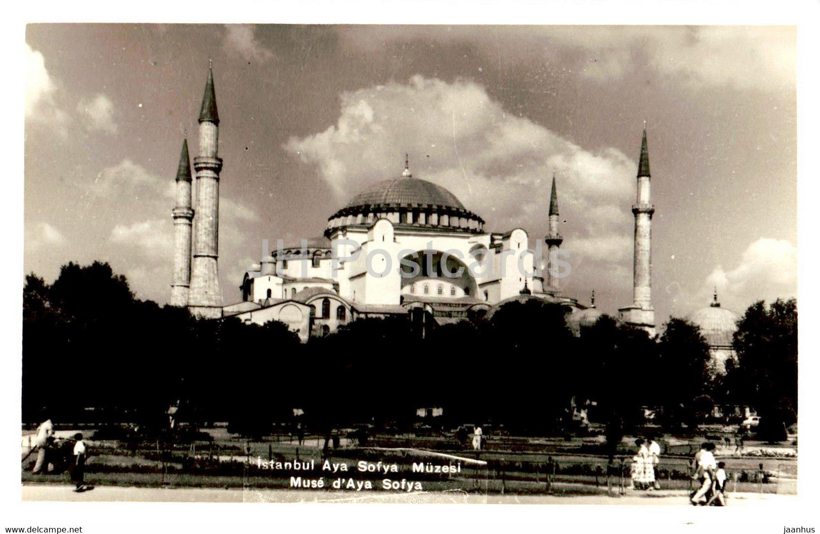 Istanbul - Aya Sofya Museum - old postcard - Turkey - unused - JH Postcards