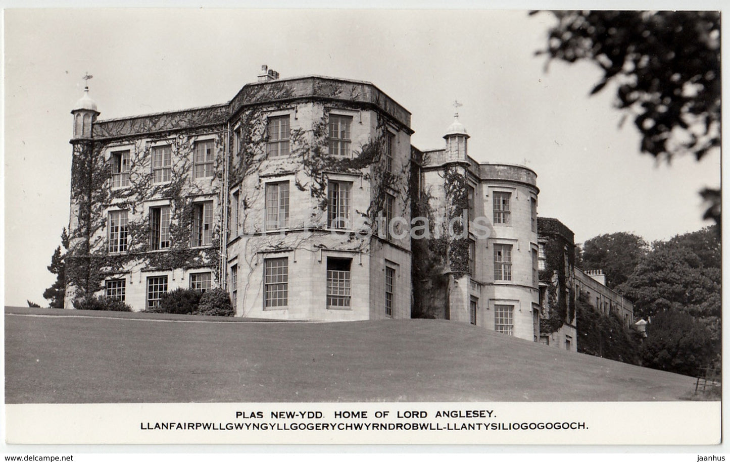 Llanfairpwllgwyngyll - Plas New-Ydd - 1970 - United Kingdom - Wales - used - JH Postcards