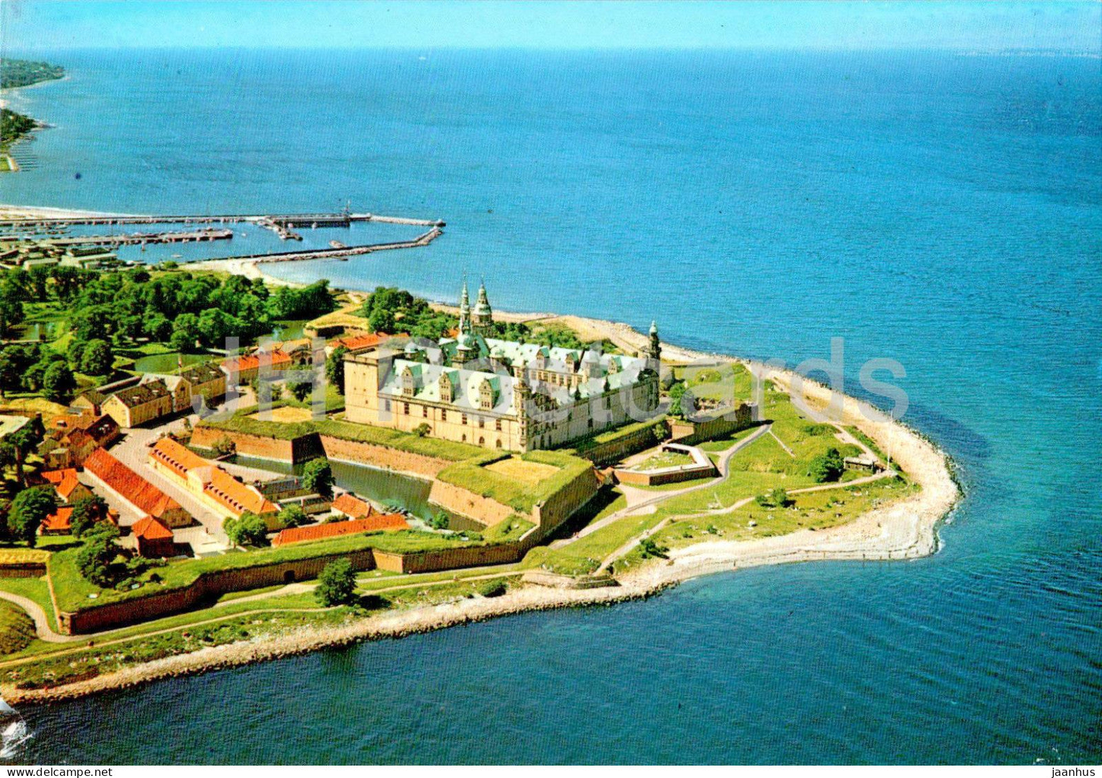 Kronborg Slot - Helsingor - castle - T3019 - Denmark - unused - JH Postcards