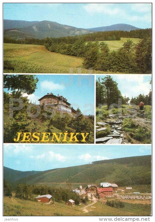 Jiriho cottage on Seraku hill - Jeseniky - Czechoslovakia - Czech - unused - JH Postcards