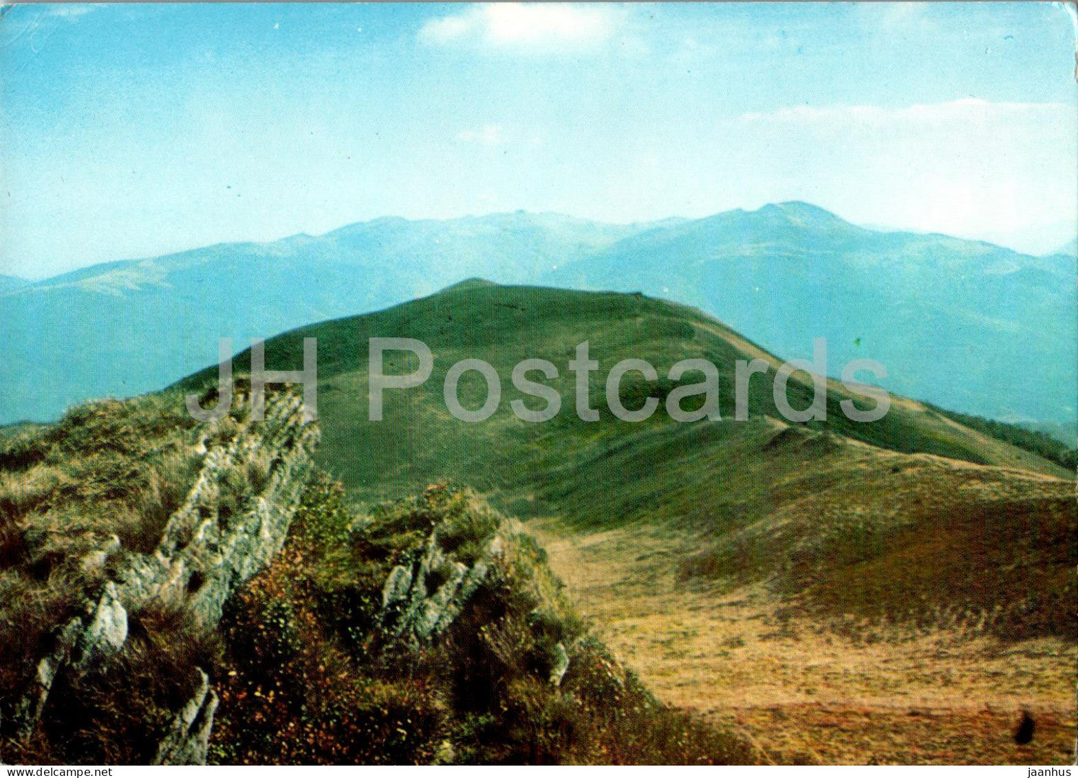 Bieszczady - Widok z Poloniny Carynskiej - View from Polonina Carynska - Poland - unused - JH Postcards