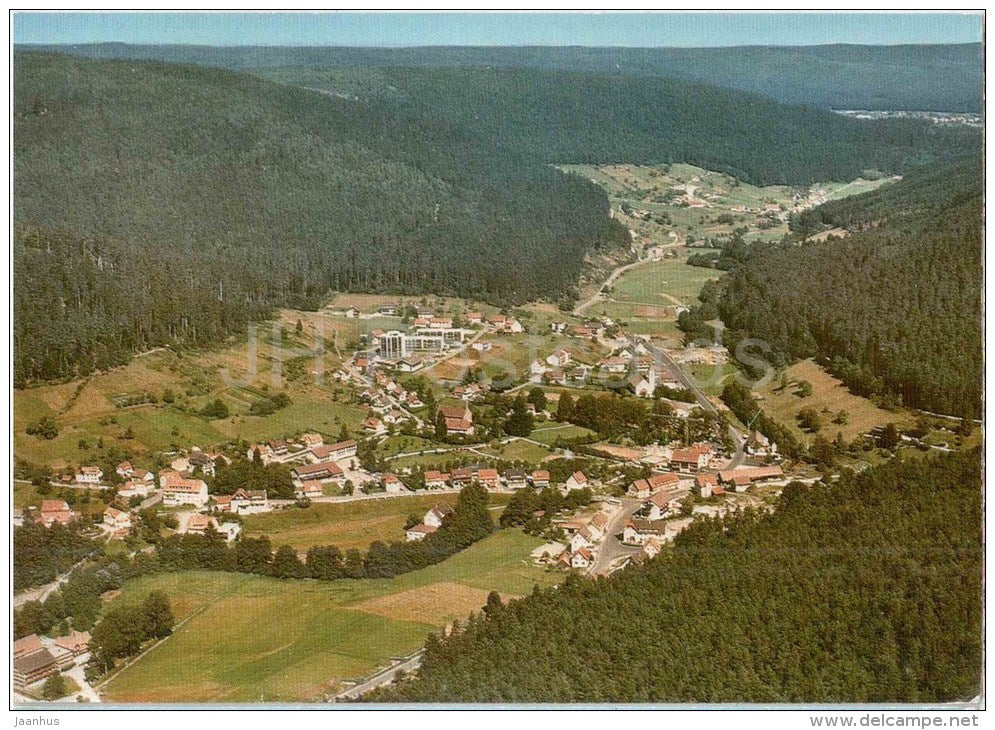 Enzklösterle 600 m ü. M. bei Wildbad im Schwarzwald - 7546 - Germany - 1975 gelaufen - JH Postcards