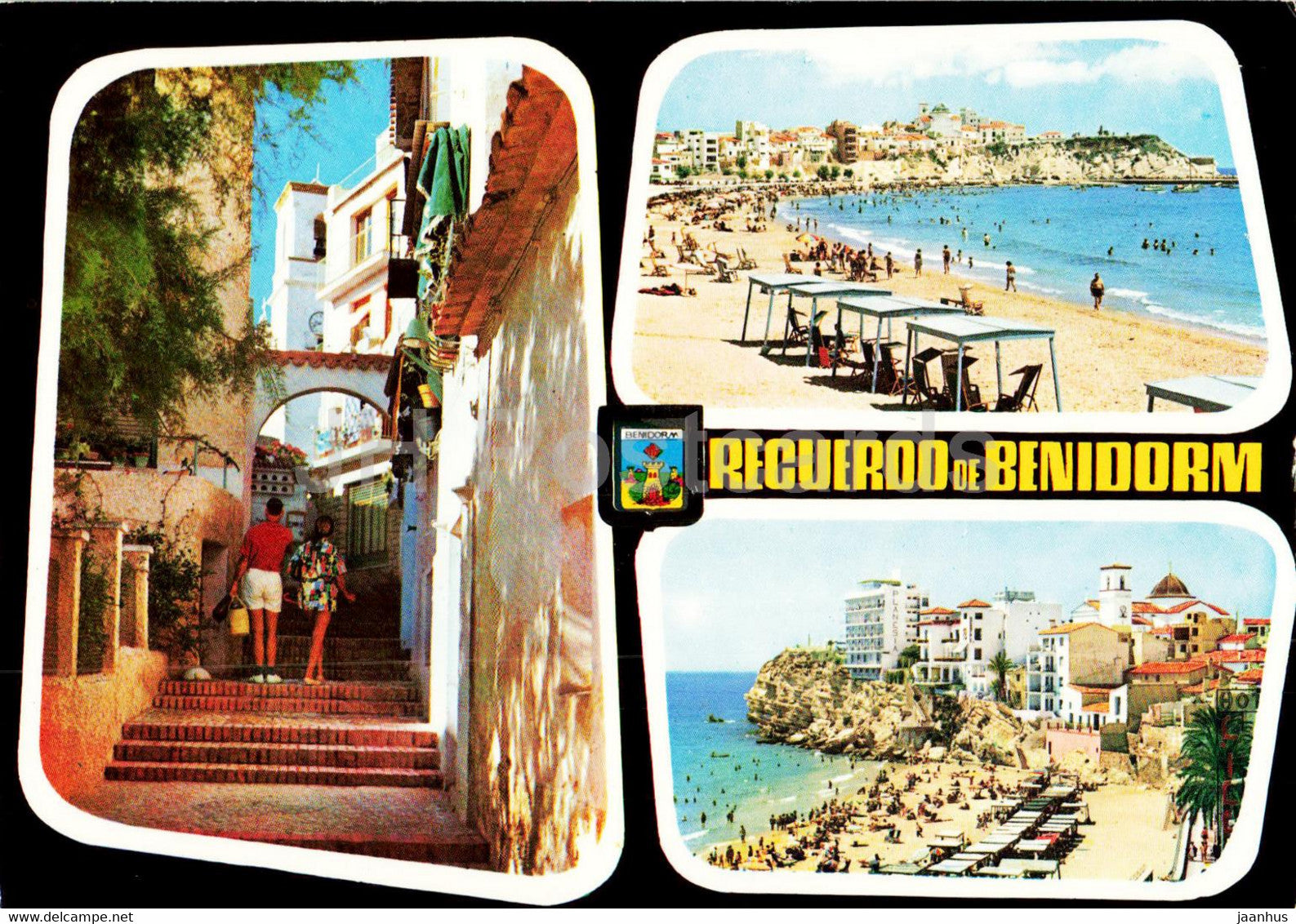 Recuerdo de Benidorm - multiview - 36 - Spain - unused - JH Postcards