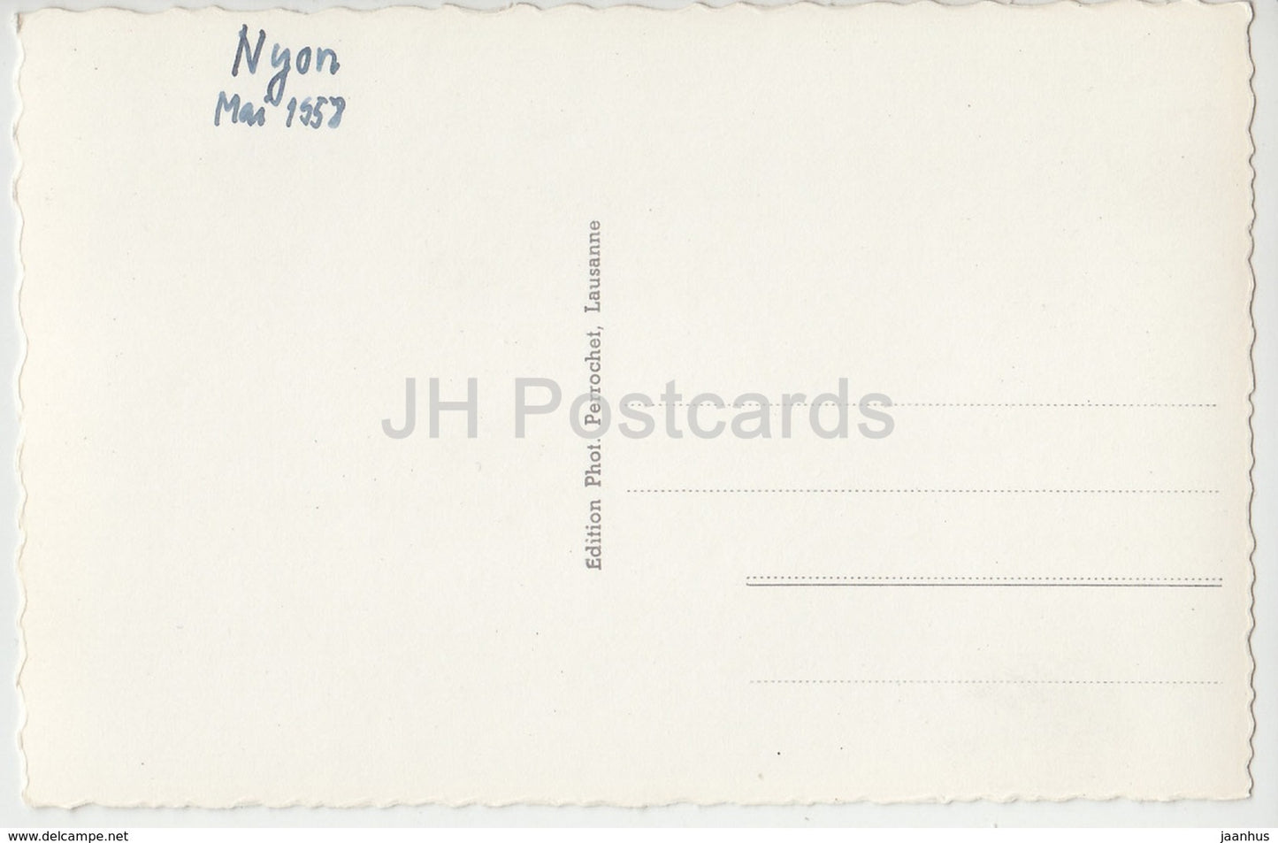 Nyon - Fontaine de Maitre-Jacques - 3151 - Switzerland - 1958 - used