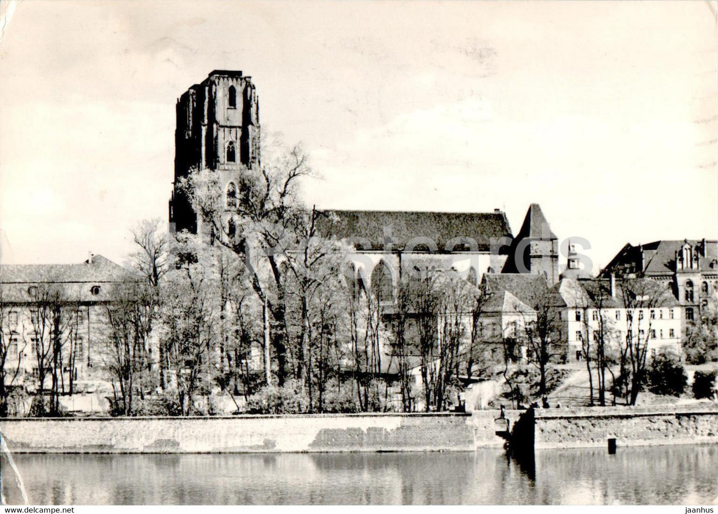 Wroclaw - Katedra - cathedral - 1970 - Poland - used - JH Postcards