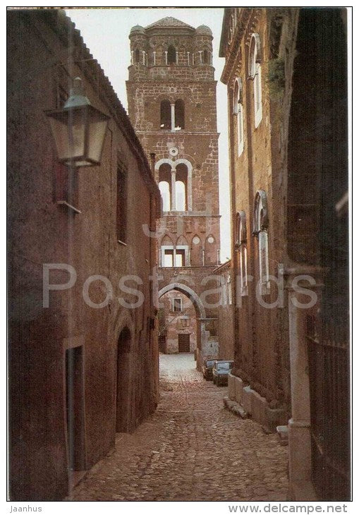 Il Borgo Medievale , Via Annunziata - medieval village - Caserta Vecchia - Campania - Ca18s - Italia - Italy - unused - JH Postcards