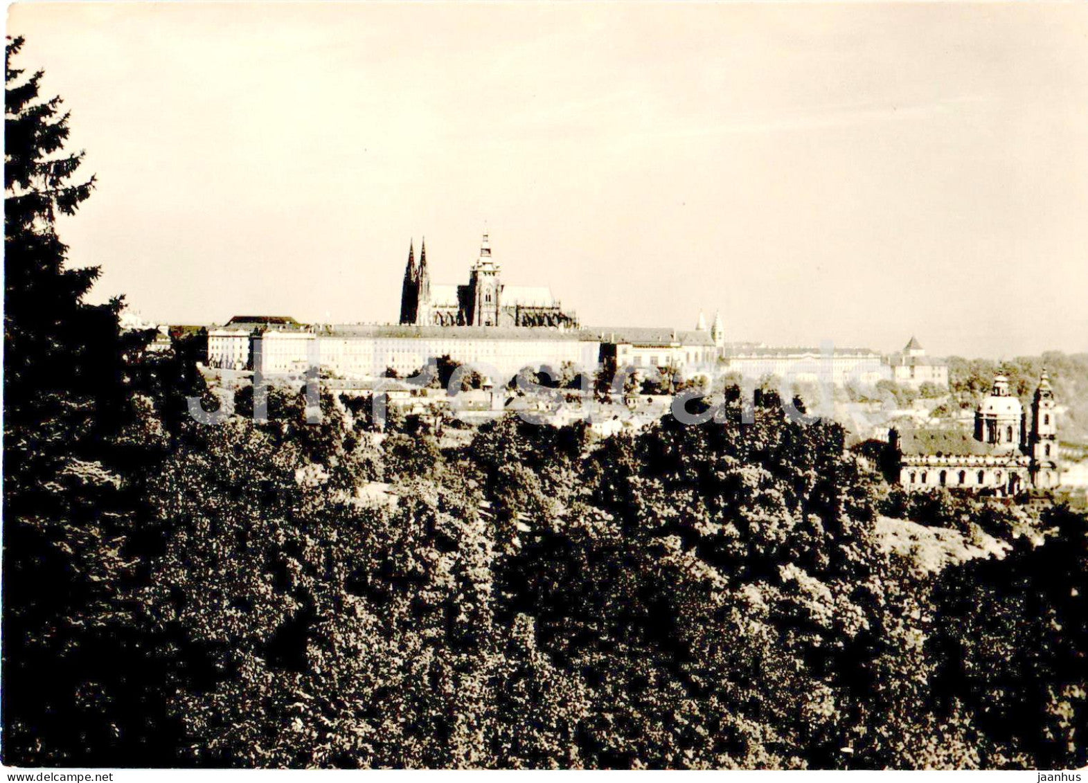 Praha - Prague - Prague Castle and St Vitus Cathedral - 3-1400 - Czech Republic - Czechoslovakia - unused - JH Postcards