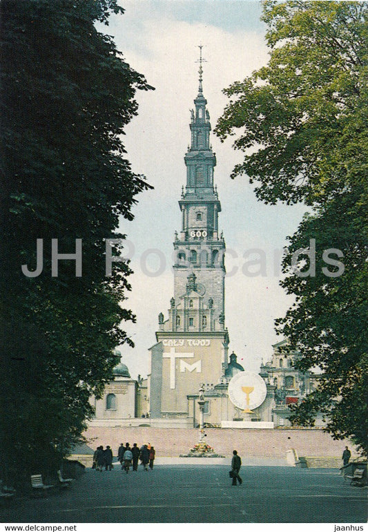 Czestochowa - Jasna Gora - church - monastery - Poland - unused - JH Postcards