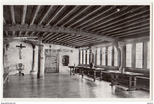 Kloster St. Georgen - Stein a Rh. - Winterrefektorium - cloister - abbey - Switzerland - old postcard - unused - JH Postcards