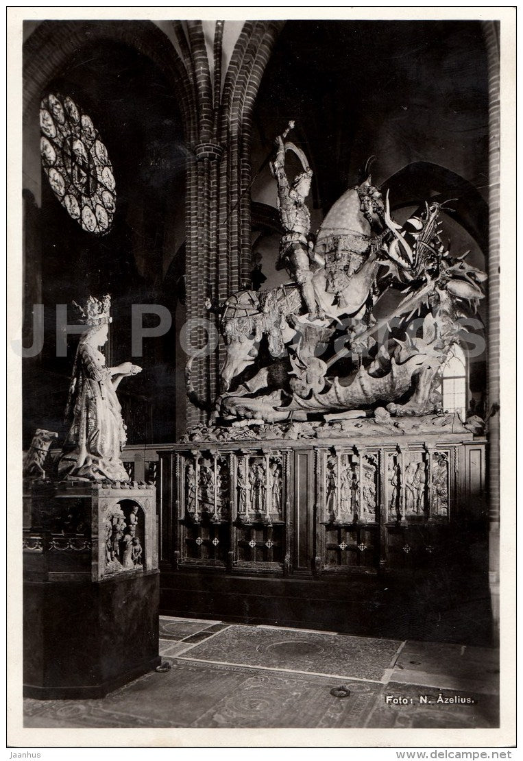 Storkyrkan - church - Stockholm - Sweden - used - JH Postcards