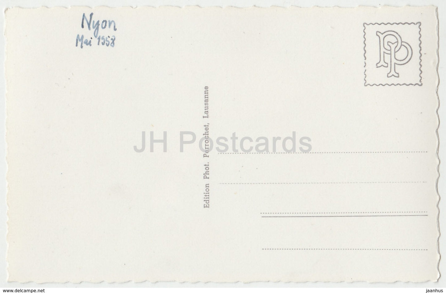 Nyon - Porte Notre Dame - 6080 - Switzerland - 1958 - used