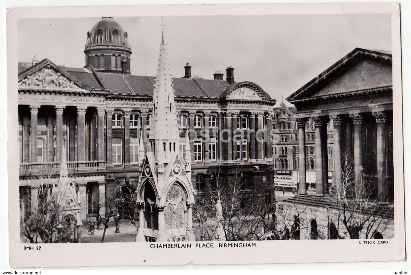 Birmingham - Chamberlain Place - BMH 22 - 1952 - United Kingdom - England - used - JH Postcards