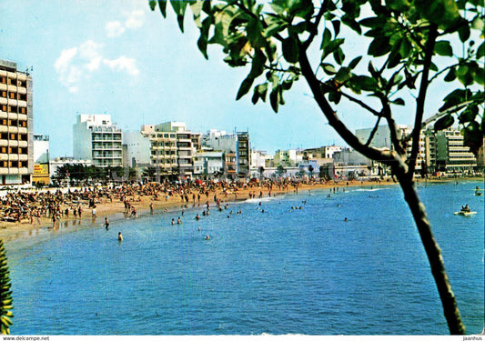 Las Palmas de Gran Canaria - Las Canteras - beach - 2298 - Spain - unused - JH Postcards