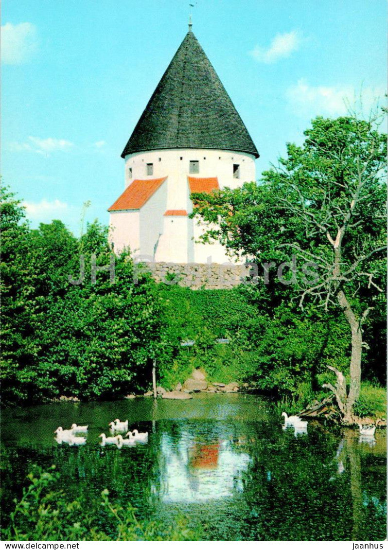 Bornholm - Olsker Rundkirke - Olsker round church  - 149 - Denmark - unused - JH Postcards