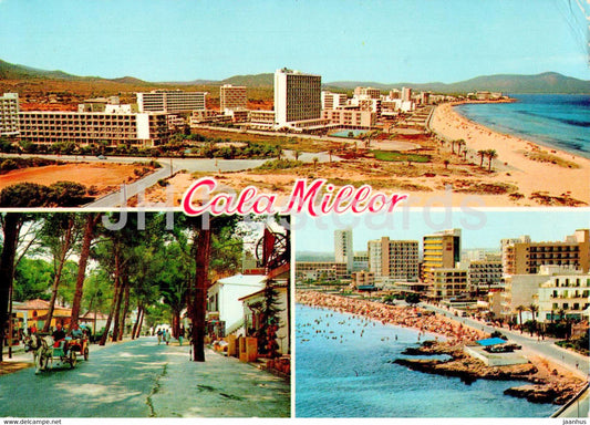 Cala Millor - Mallorca - multiview - 728 - Spain - unused - JH Postcards