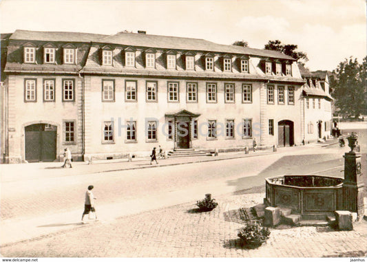 Weimar - Goethehaus am Frauenplan - 1 - old postcard - Germany DDR - used - JH Postcards