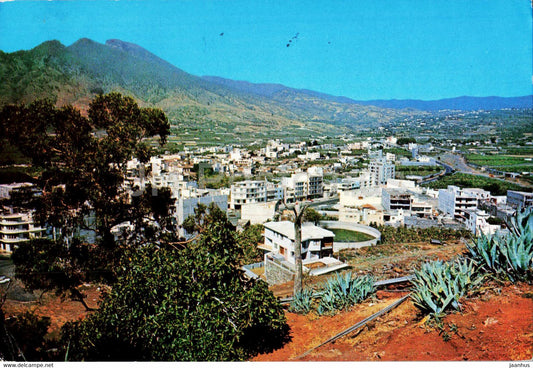 Vista de los Llanos de Ariadne - Isla de la Palma - 1978 - Spain - used - JH Postcards