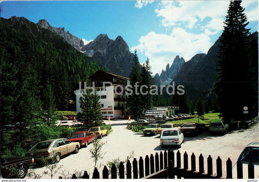 Dolomiten - Dolomiti  - Sexten - Sesto - Fischleintal - Val Fiscalina - Hotle Dolomitenhof - car - 1073 - Italy - unused - JH Postcards