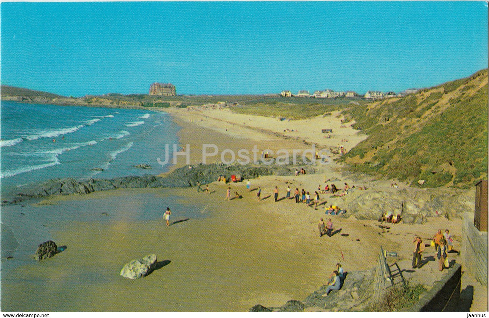 Newquay - Fistral Bay - PLX268 - 1985 - United Kingdom - England - used - JH Postcards