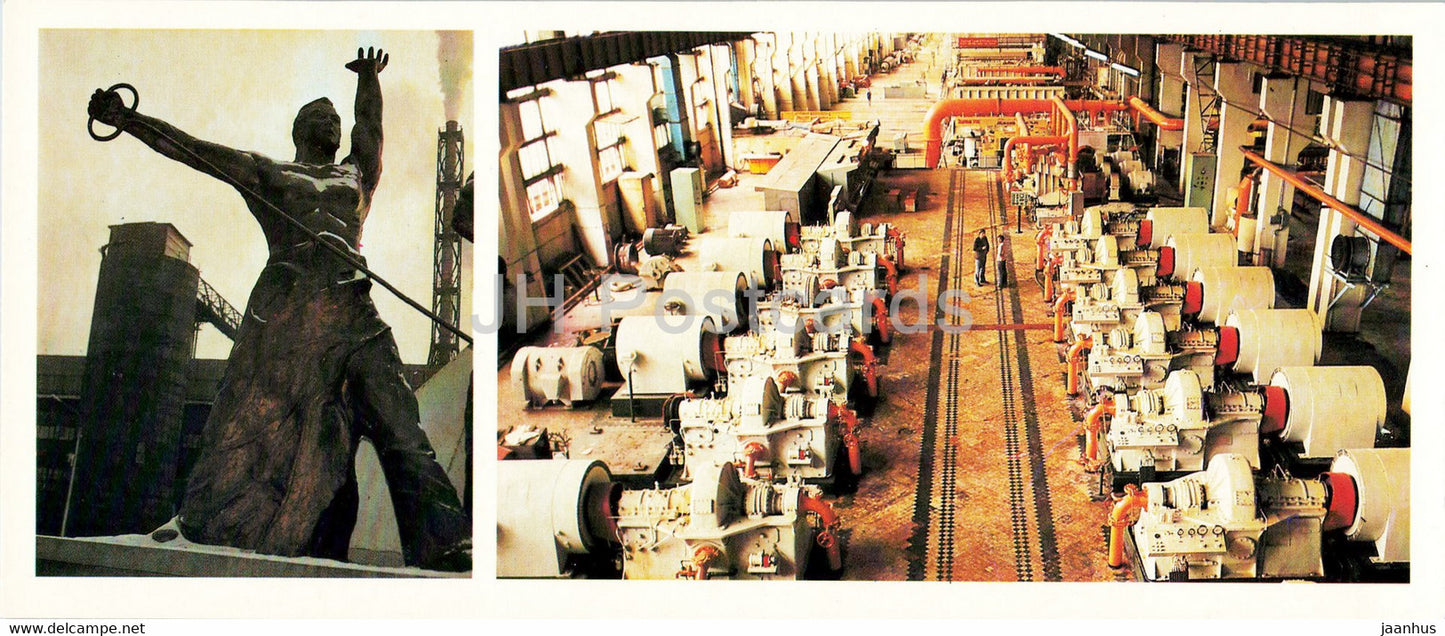 Bratsk - Bratsk Aluminium Plant - Timber industry complex - 1981 - Russia USSR - unused - JH Postcards