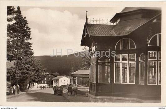 Lazne Karlova Studanka - old postcard - 1951 - Czechoslovakia - Czech Republic - used - JH Postcards