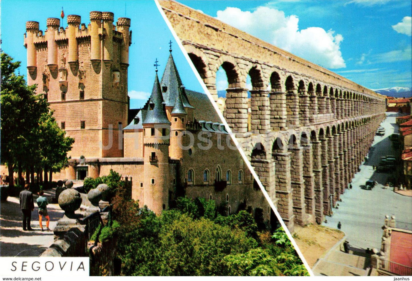 Segovia - Detalles de la ciudad - city views - 63 - Spain - unused - JH Postcards