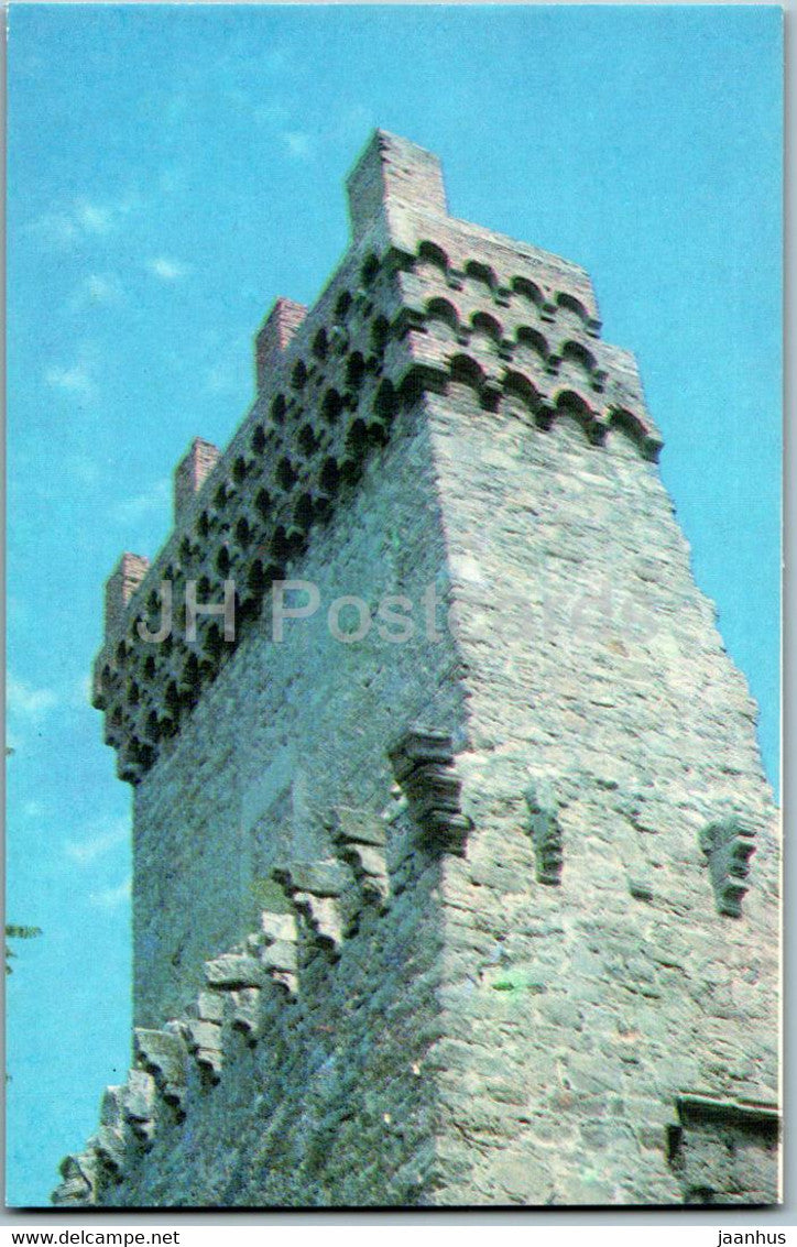 Feodosia - Genoese fortress - Crimea - 1981 - Ukraine USSR - unused - JH Postcards