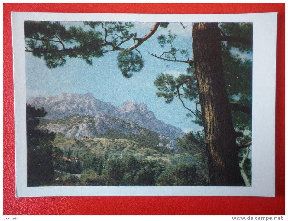 View of Ai-Petri - Krym - Crimea - 1956 - Ukraine USSR - unused - JH Postcards