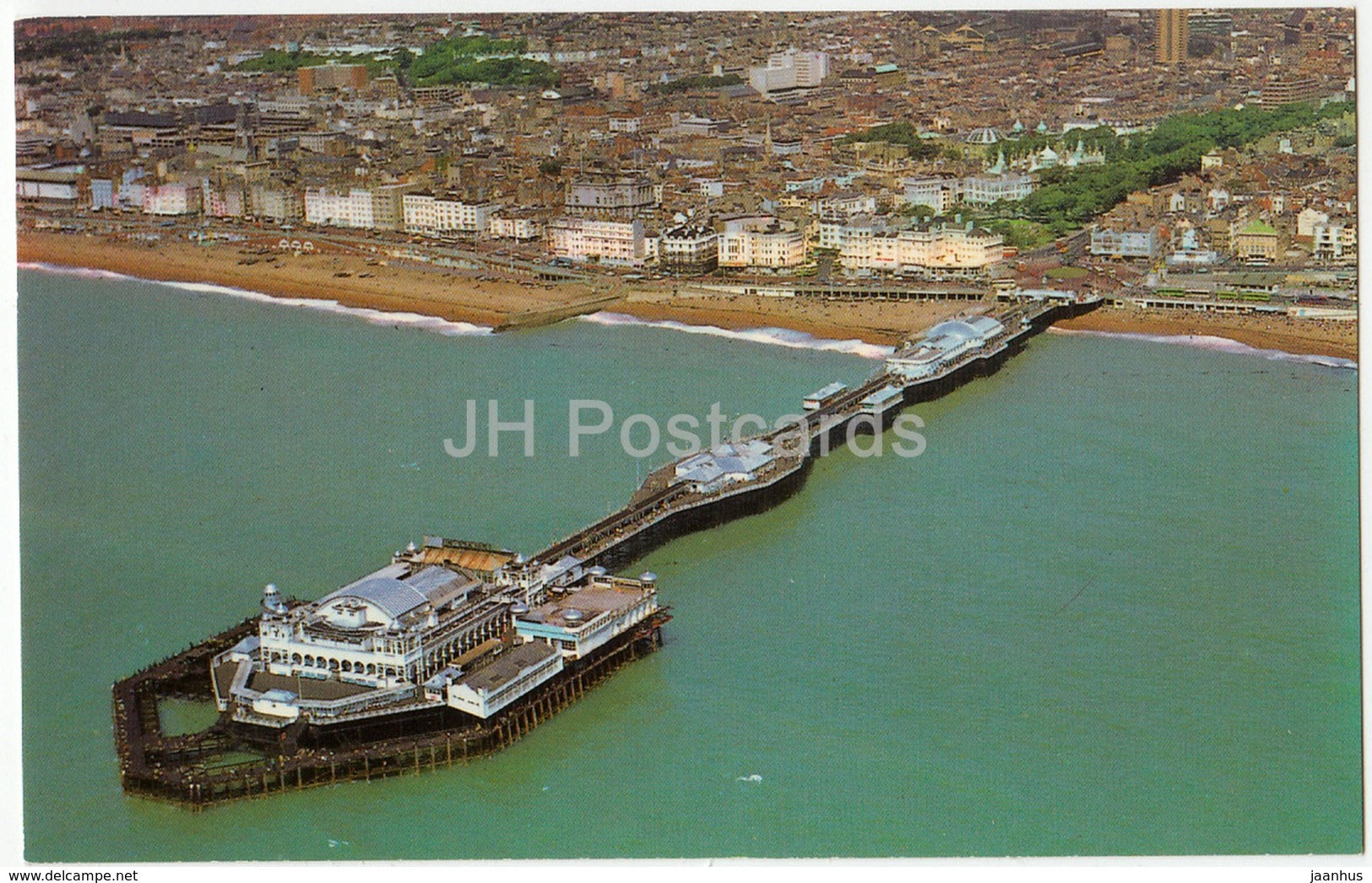 Brighton - Palace Pier - aerial view - PT3577 - United Kingdom - England - unused - JH Postcards