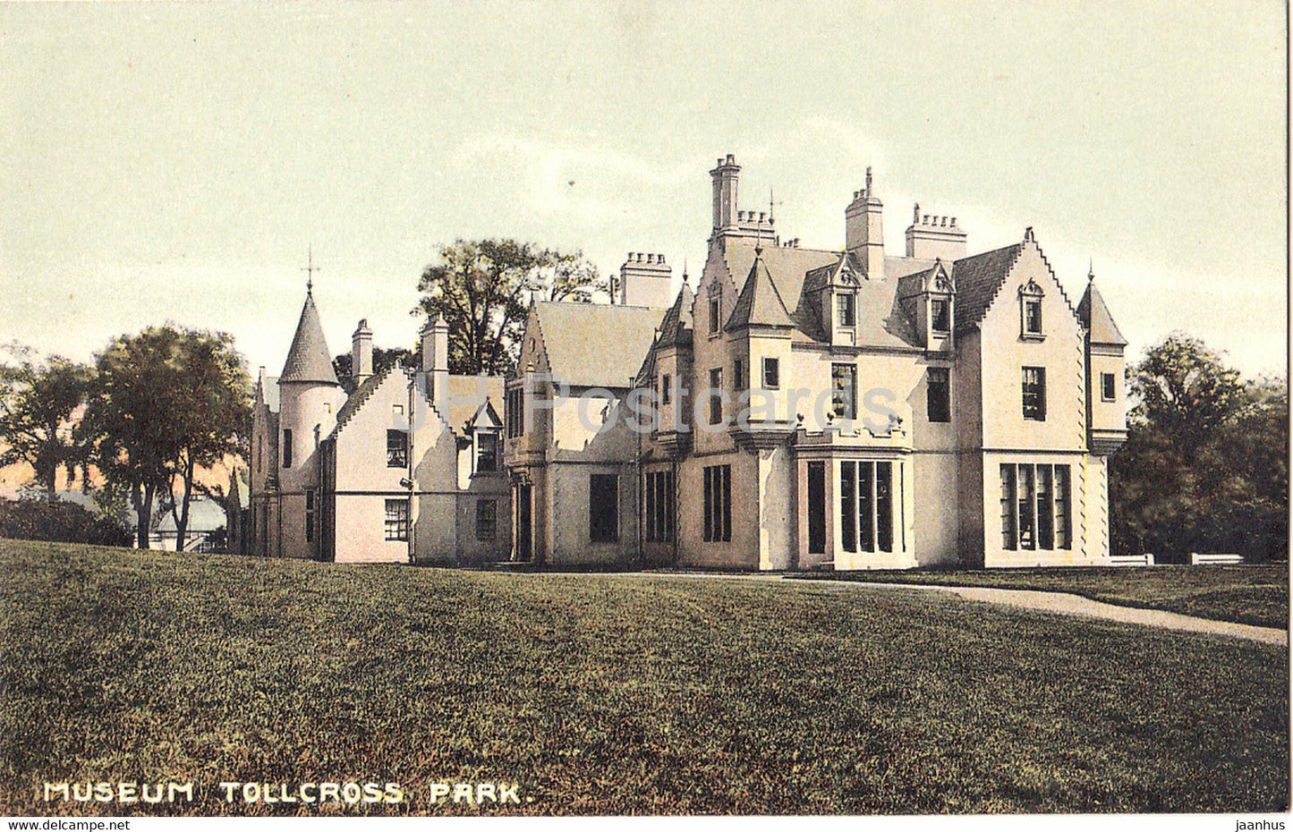 Museum Tollcross Park - 69143 - old postcard - Scotland - United Kingdom - unused - JH Postcards