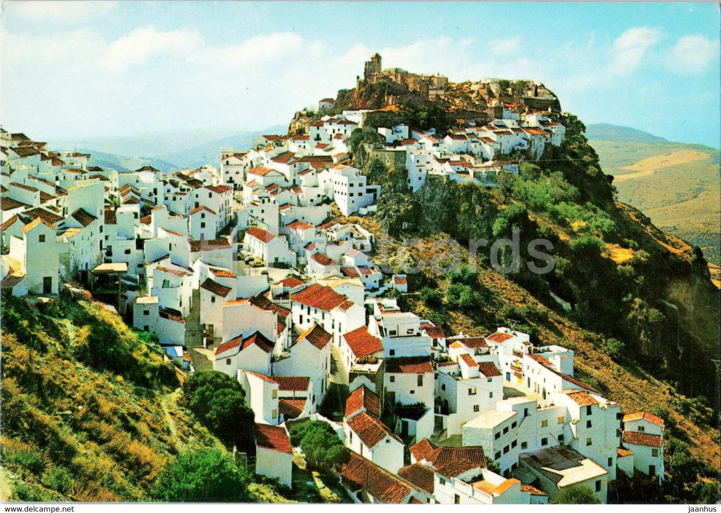 Costa del Sol - Casares - Vista general - view - 1113 - Spain - unused - JH Postcards