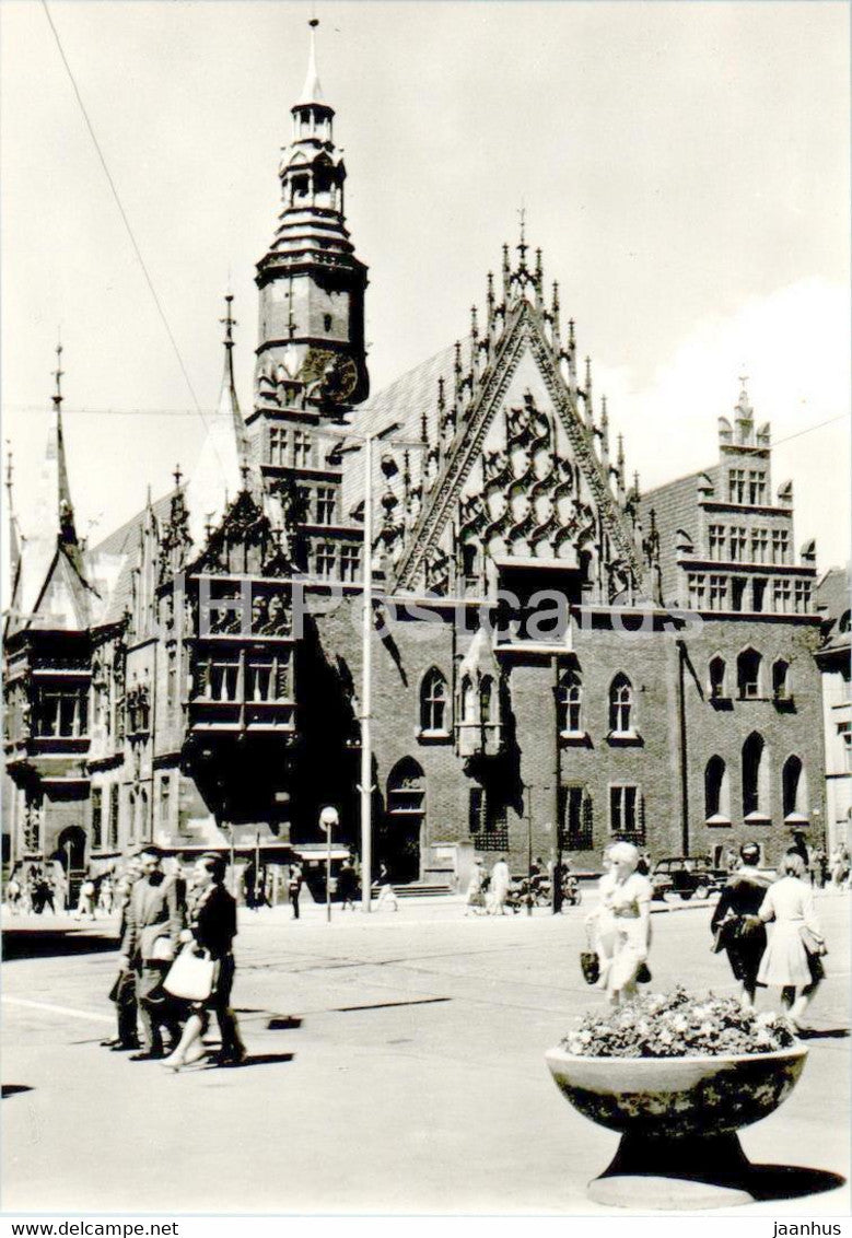 Wroclaw - Ratusz - Town Hall - 36-2976 - Poland - unused - JH Postcards