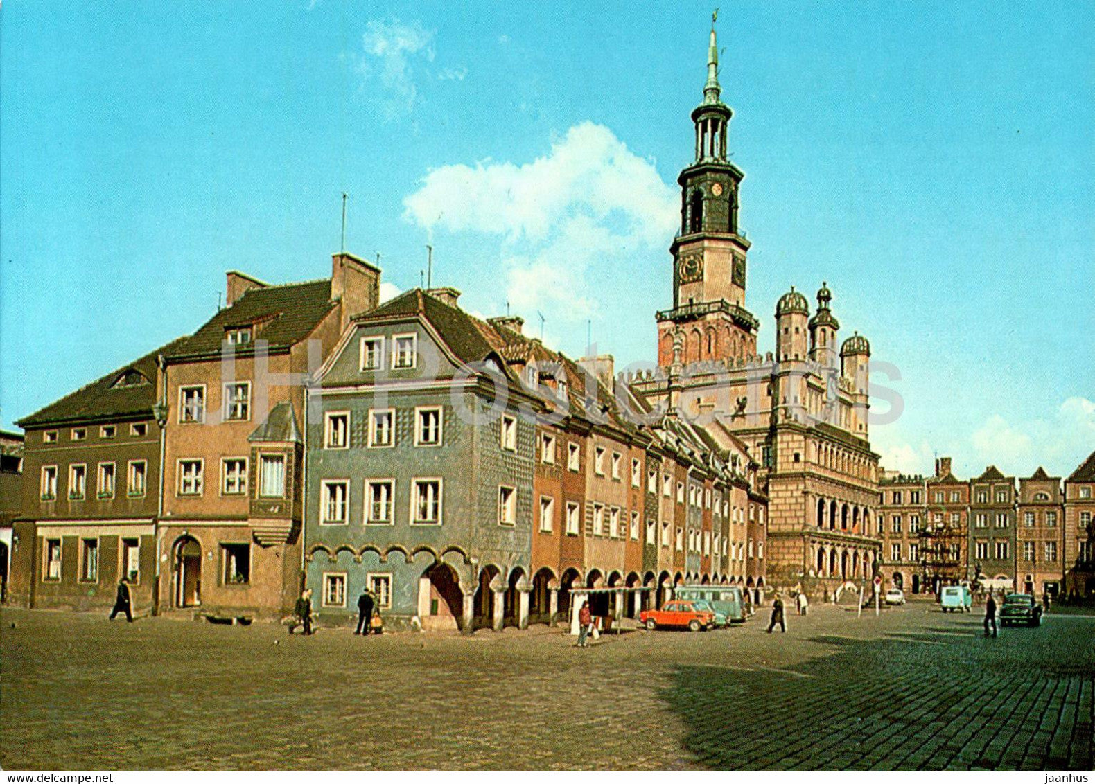 Poznan - Stary Rynek - Old Market Square - 3 - Poland - unused - JH Postcards