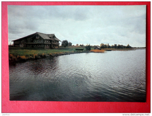 The Oshevnev House , 1876 - Kizhi Open-Air Museum - 1985 - Russia USSR - unused - JH Postcards