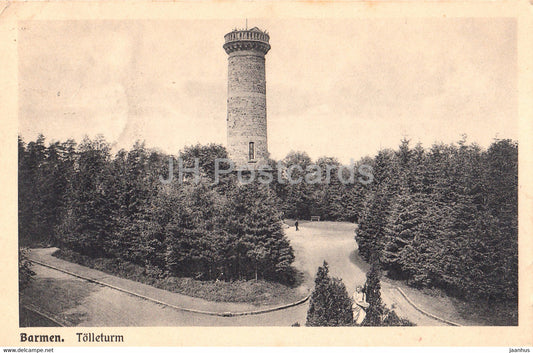 Barmen - Tolleturm - 47202 - old postcard - 1924 - Germany - used - JH Postcards