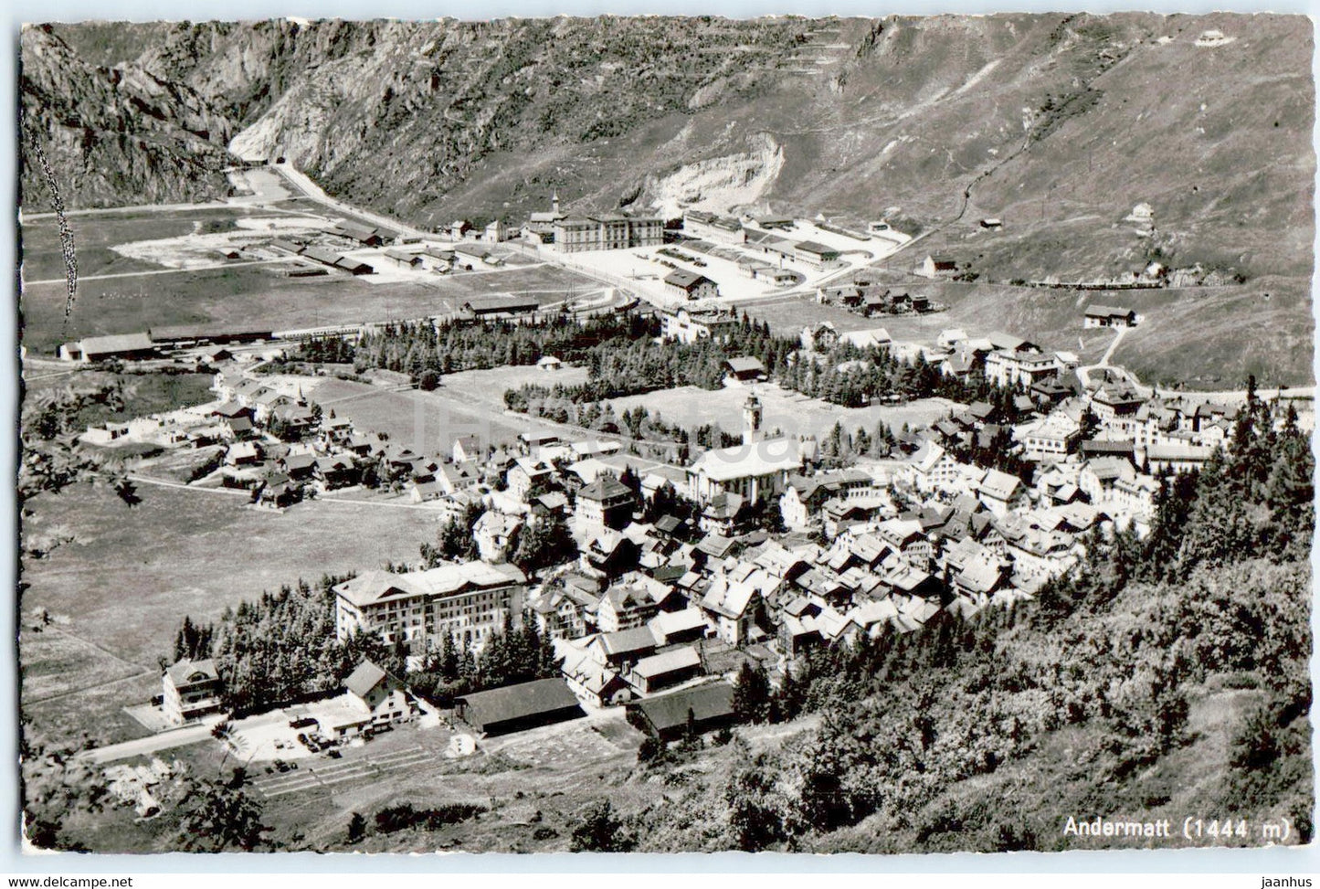 Andermatt 1444 m - 6456 - old postcard - Switzerland - unused - JH Postcards