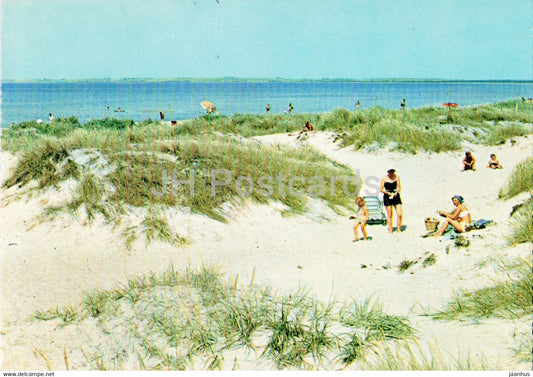 Odsherred - From the beach - 1975 - Denmark - used - JH Postcards