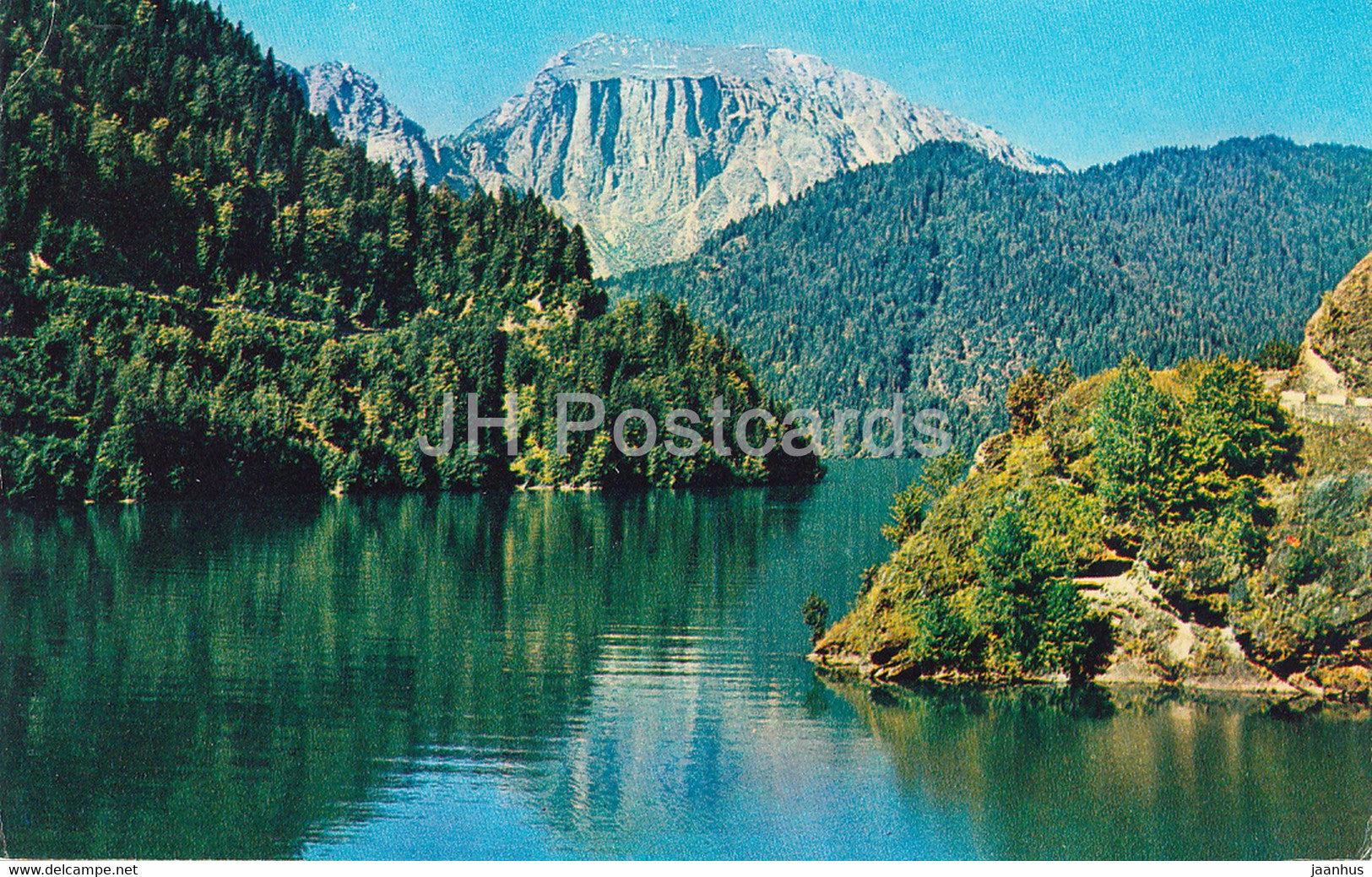 Lake Ritsa - 1 - Abkhazia - 1974 - Georgia USSR - unused - JH Postcards