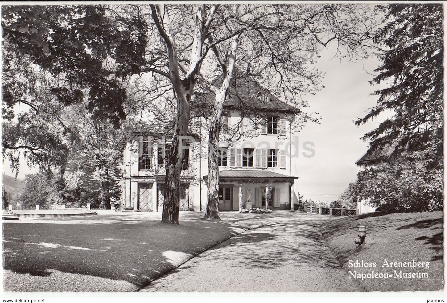 Schloss Arenenberg - Napoleon-Museum - castle - museum - 1 - Switzerland - old postcard - unused - JH Postcards