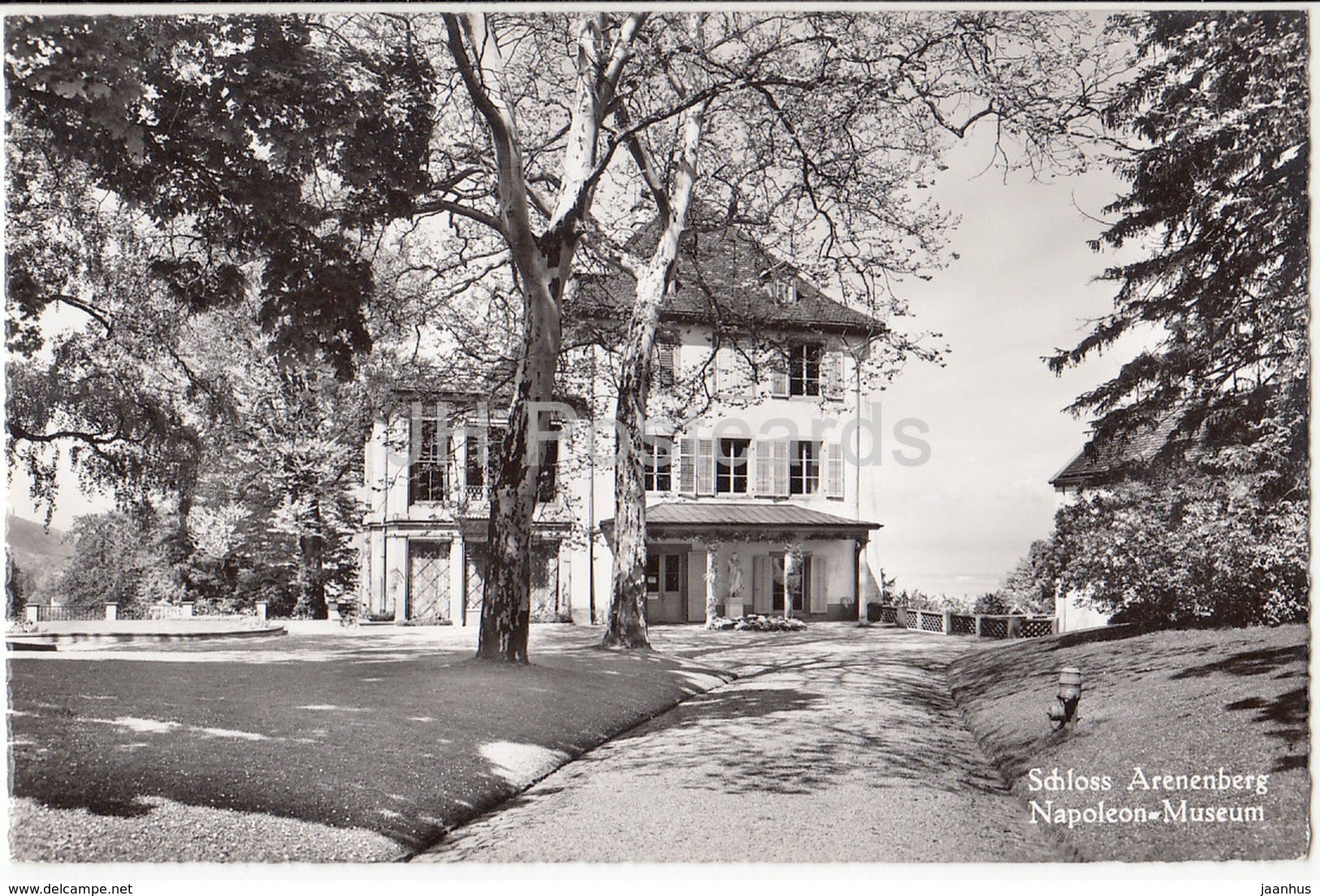 Schloss Arenenberg - Napoleon-Museum - castle - museum - 1 - Switzerland - old postcard - unused - JH Postcards