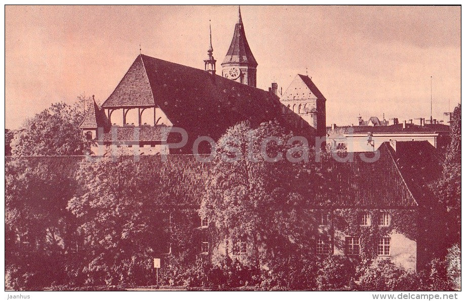 Cathedral Church - University Albertina - Kaliningrad - Königsberg - 1990 - Russia USSR - unused - JH Postcards