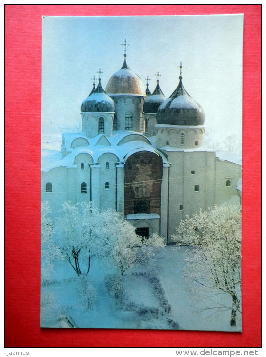 St Sophia Cathedral , 1045-1050 - Novgorod - 1971 - USSR Russia - unused - JH Postcards